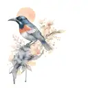 ITACHI X BIBLE tattoo design idea