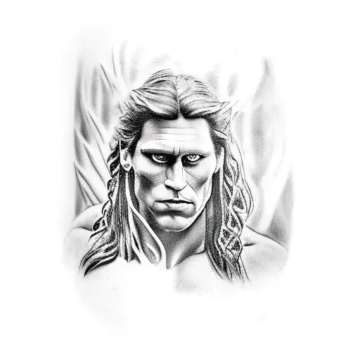 tarzan tattoo design idea