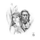 tarzan tattoo design idea