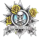 falling in reverse tattoo design idea