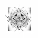 andrew tate  tattoo design idea