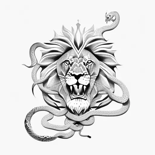 DIY 3D Tattoos Snake Lion Temporary Tattoo Women Body Art Sticker Rose  Flower | eBay