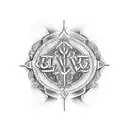 bible verse tattoo design idea