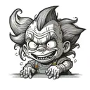 chucky rugrats other half chucky tattoo design idea