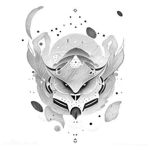 Outer Wilds Nomai tattoo design idea