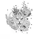 Outer Wilds Nomai tattoo design idea