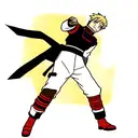 gundam naruto sleeve tattoo design idea