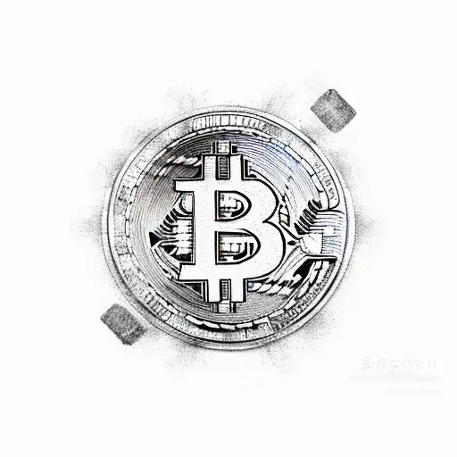 Bitcoin Symbol Temporary Tattoo - Set of 3 – Little Tattoos