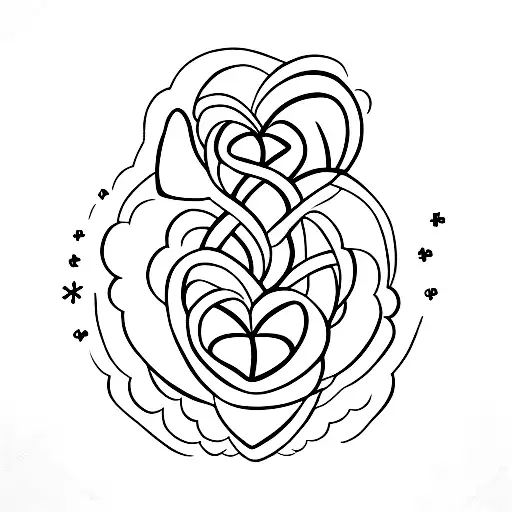 tiny self love journey growth  tattoo design idea