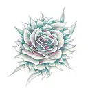 manly rose sunflower tattoo  tattoo design idea