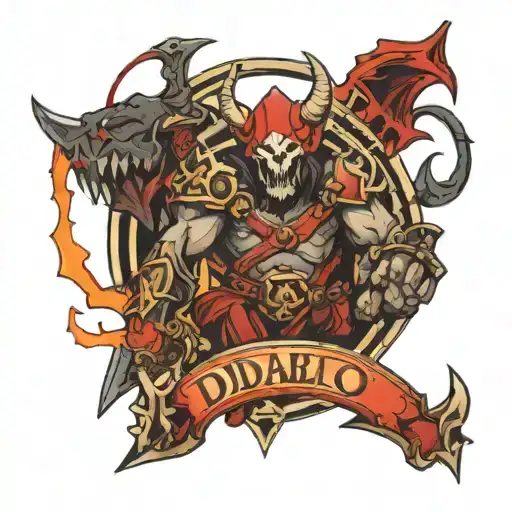diablo overwatch tattoo tattoo design idea