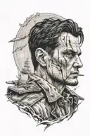 capitan levi ackerman tattoo design idea