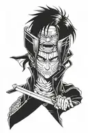 levi ackerman attack on titan tattoo design idea