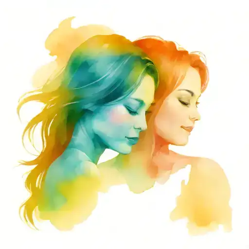 matching tattoos mother and daughter tattoo design idea