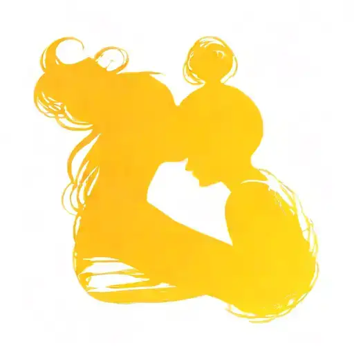 matching tattoos mother and daughter tattoo design idea