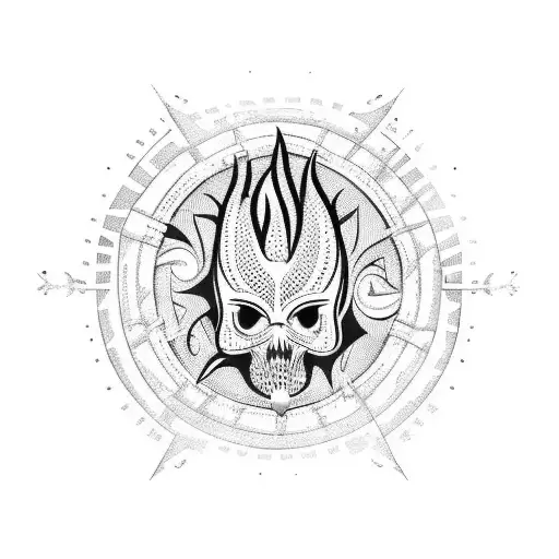 Burn the boats  tattoo design idea