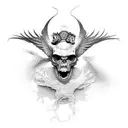 arcangel michael tattoo design idea