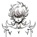 devilman crybaby tattoo design idea