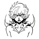 devilman crybaby tattoo design idea