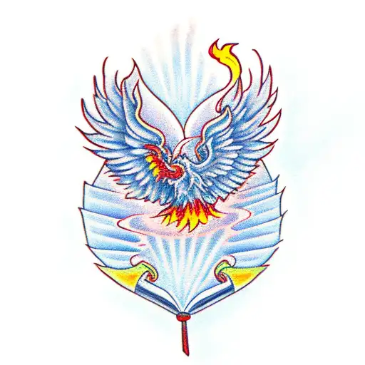 Phoenix Wings Aquarelle tattoo by Adam Kremer in Progress - Best Tattoo  Ideas Gallery