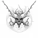 thorn tendril  tattoo design idea