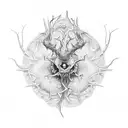 thorn tendril  tattoo design idea