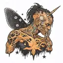 stargazing from travis scott tattoo design idea