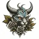 Valentin tattoo design idea