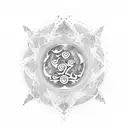 om mani padme hum tattoo design idea