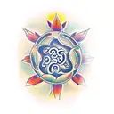 om mani padme hum tattoo design idea