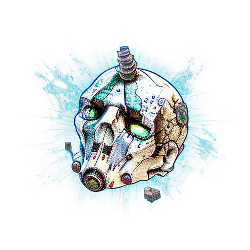 borderlands matrix tattoo design idea