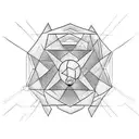 alpha omega tattoo design idea