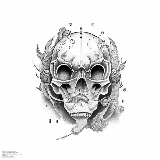 THE PAST IS PRESENT tattoo design idea