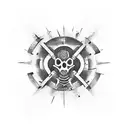 toxic tattoo design idea