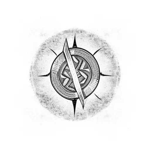 Ankh Symbol tattoo design idea