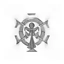 Ankh Symbol tattoo design idea