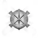 Ankh cross tattoo design idea