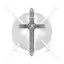 Ankh cross tattoo design idea