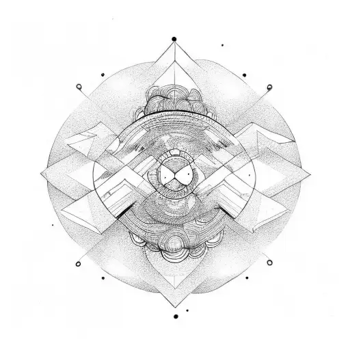 infinite mindset tattoo design idea