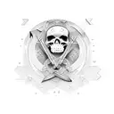 Join or Die tattoo design idea