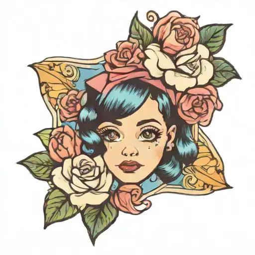melanie martinez tattoo design idea