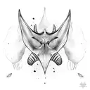 Manta Ray tattoo design idea