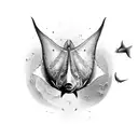 Manta Ray tattoo design idea