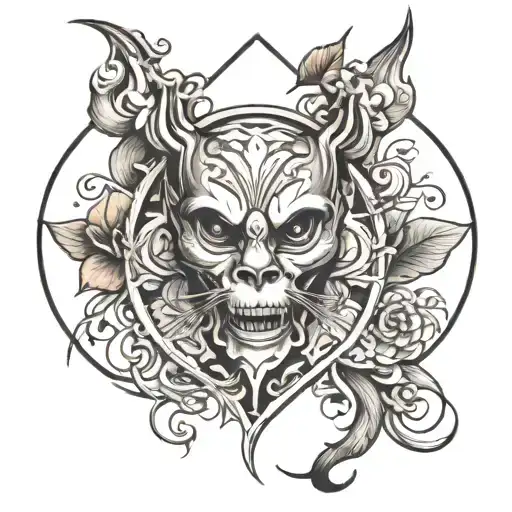 tattoo on nake tattoo design idea