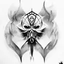Dishonored tattoo design idea