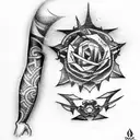 Dishonored tattoo design idea