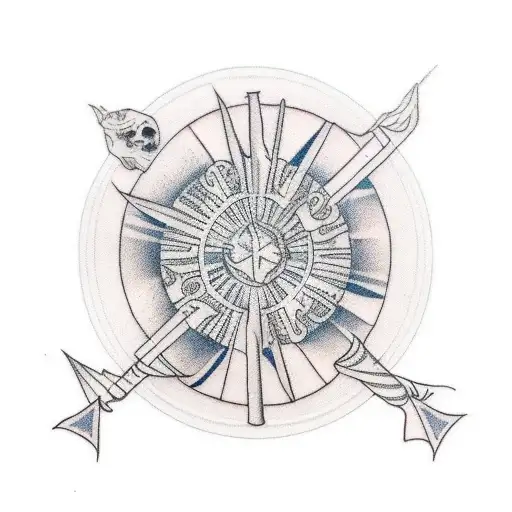 The Web of Wyrd tattoo design idea