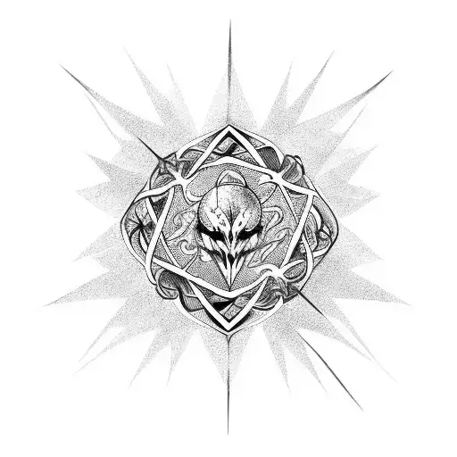The Web of Wyrd tattoo design idea