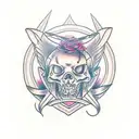 wyrd tattoo design idea