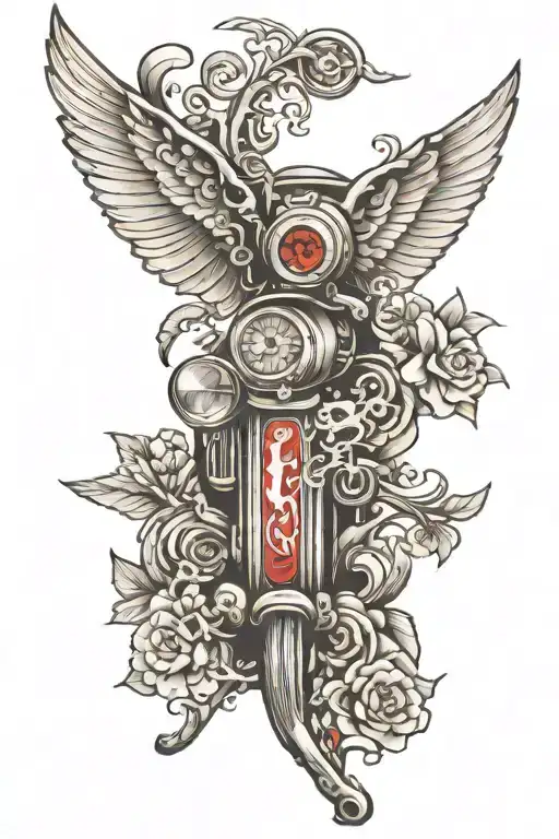 diabetes type 1 car tattoo design idea